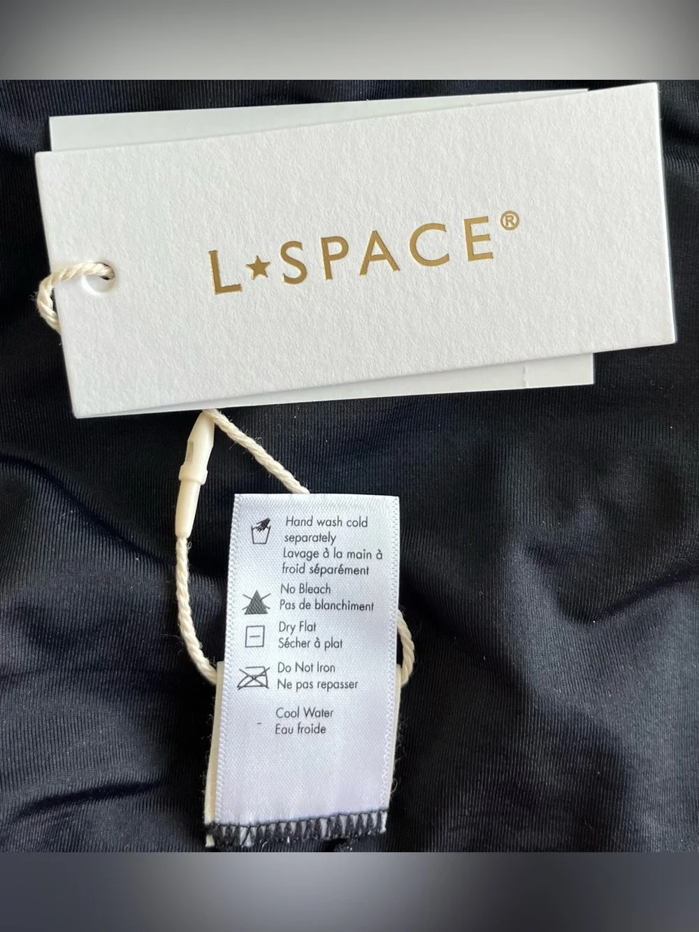 L*Space Bikini Set Ringo Top & Jada Bitsy Twist Front Bottoms Medium/Large Swim